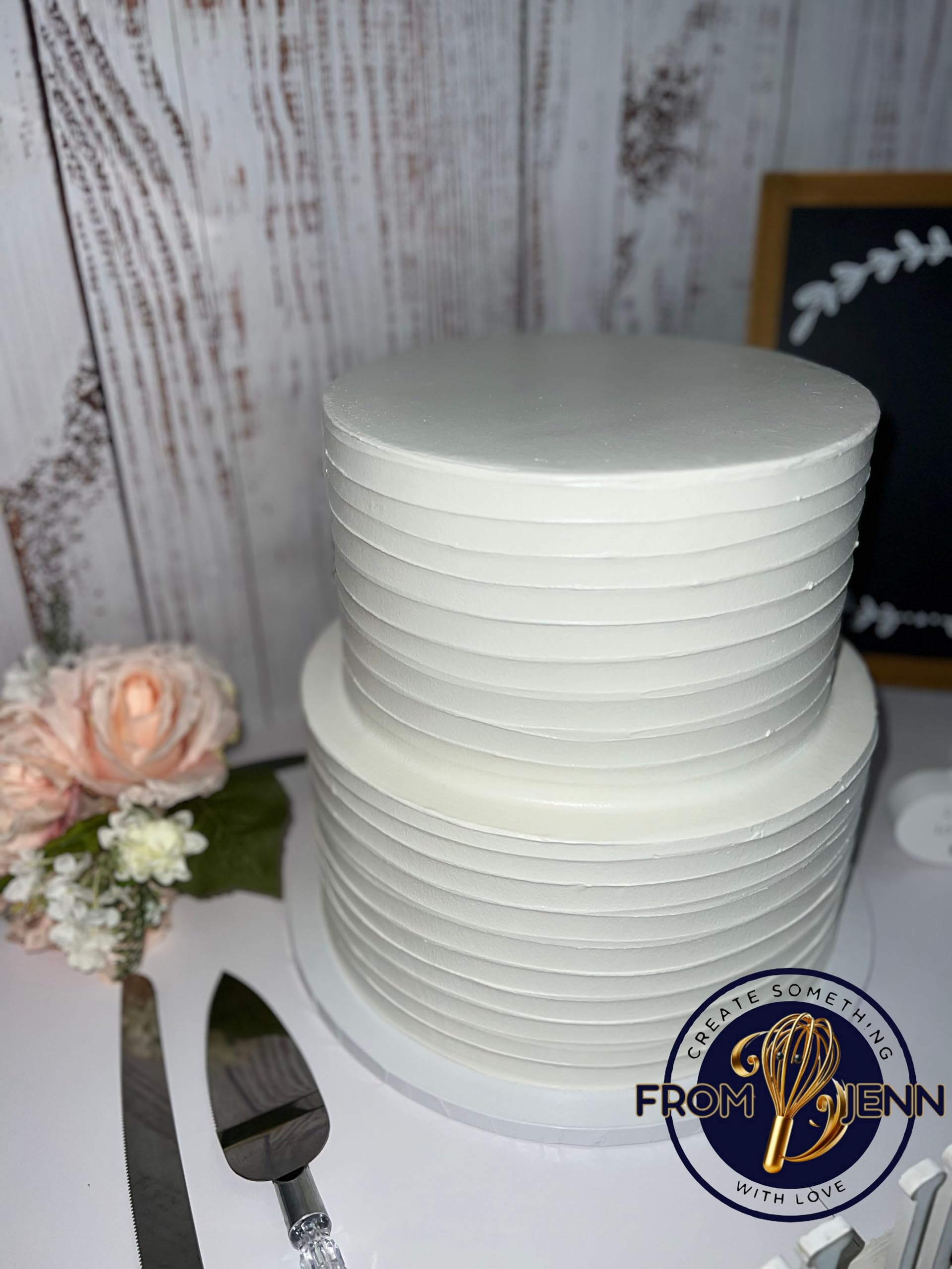 Lightweight durable cake display stand USA made