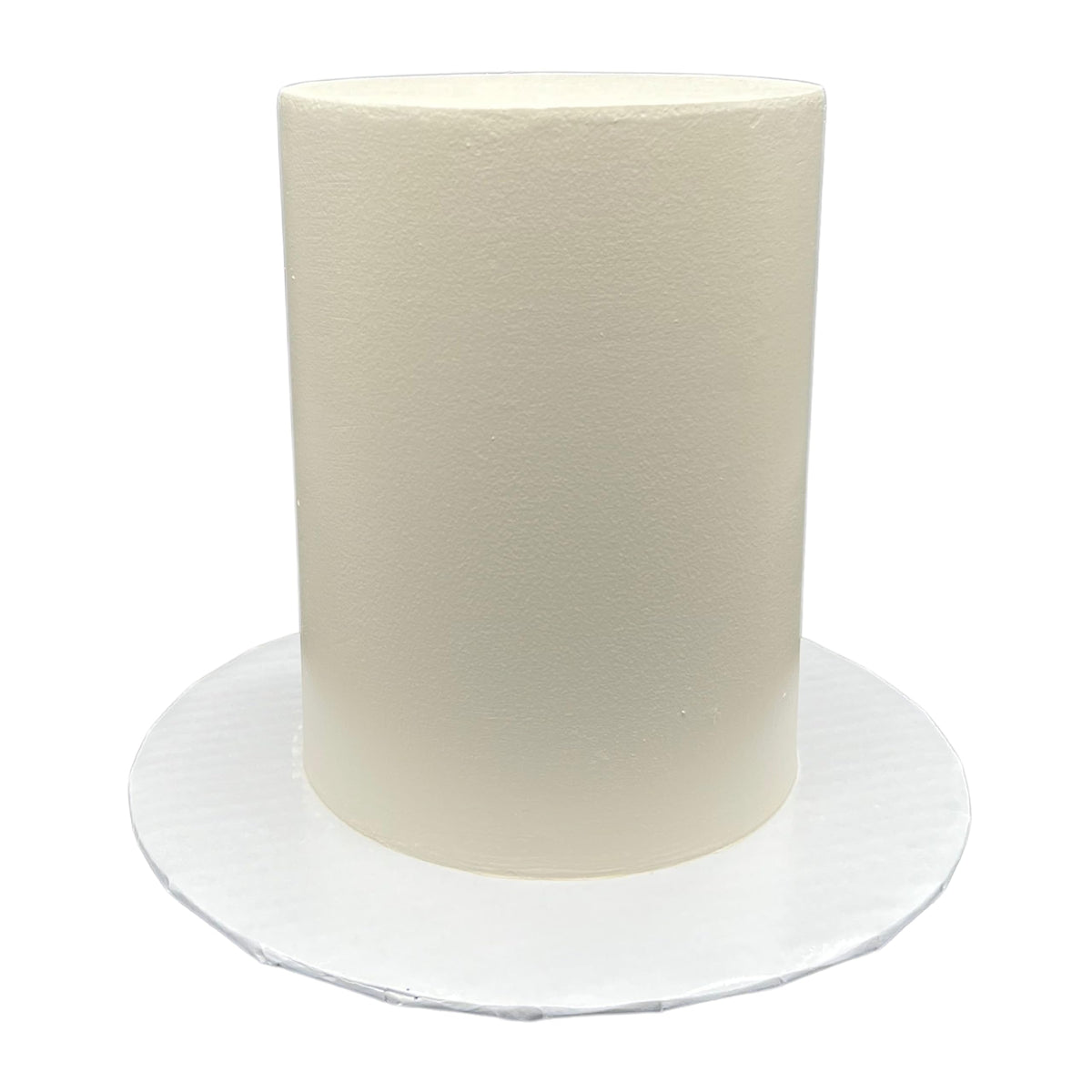 FromJennWithLove ivory 8inch tall fake cake display for weddings