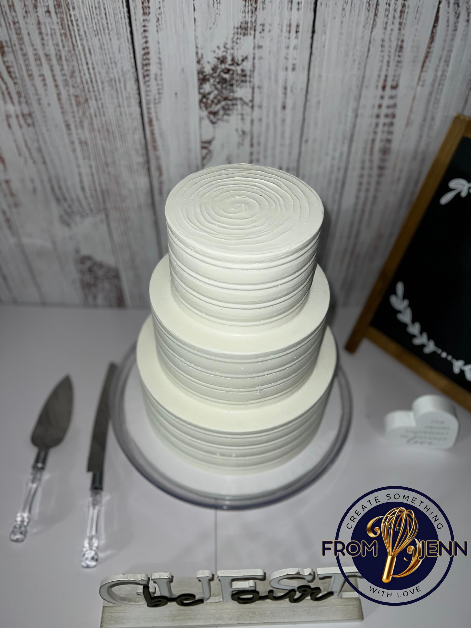 USA made cake display prop ivory