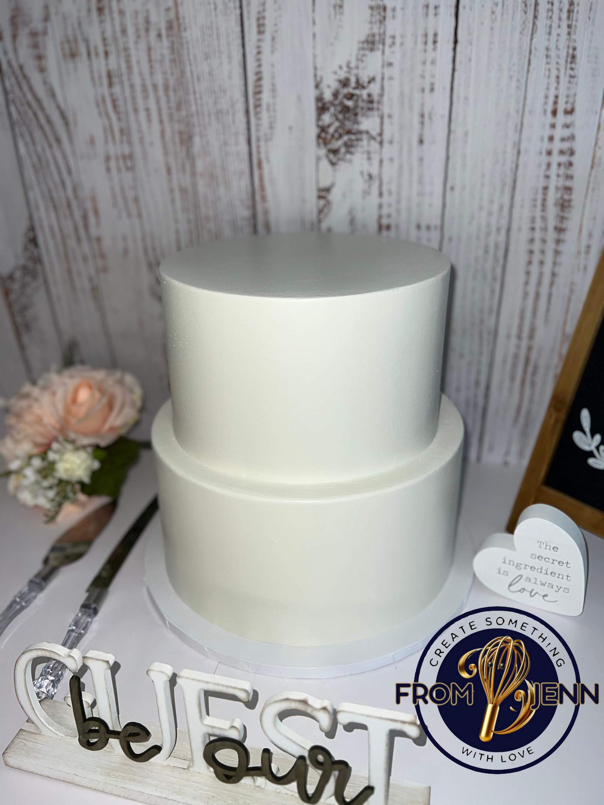 From JennWithLove wedding display prop for events made in USA