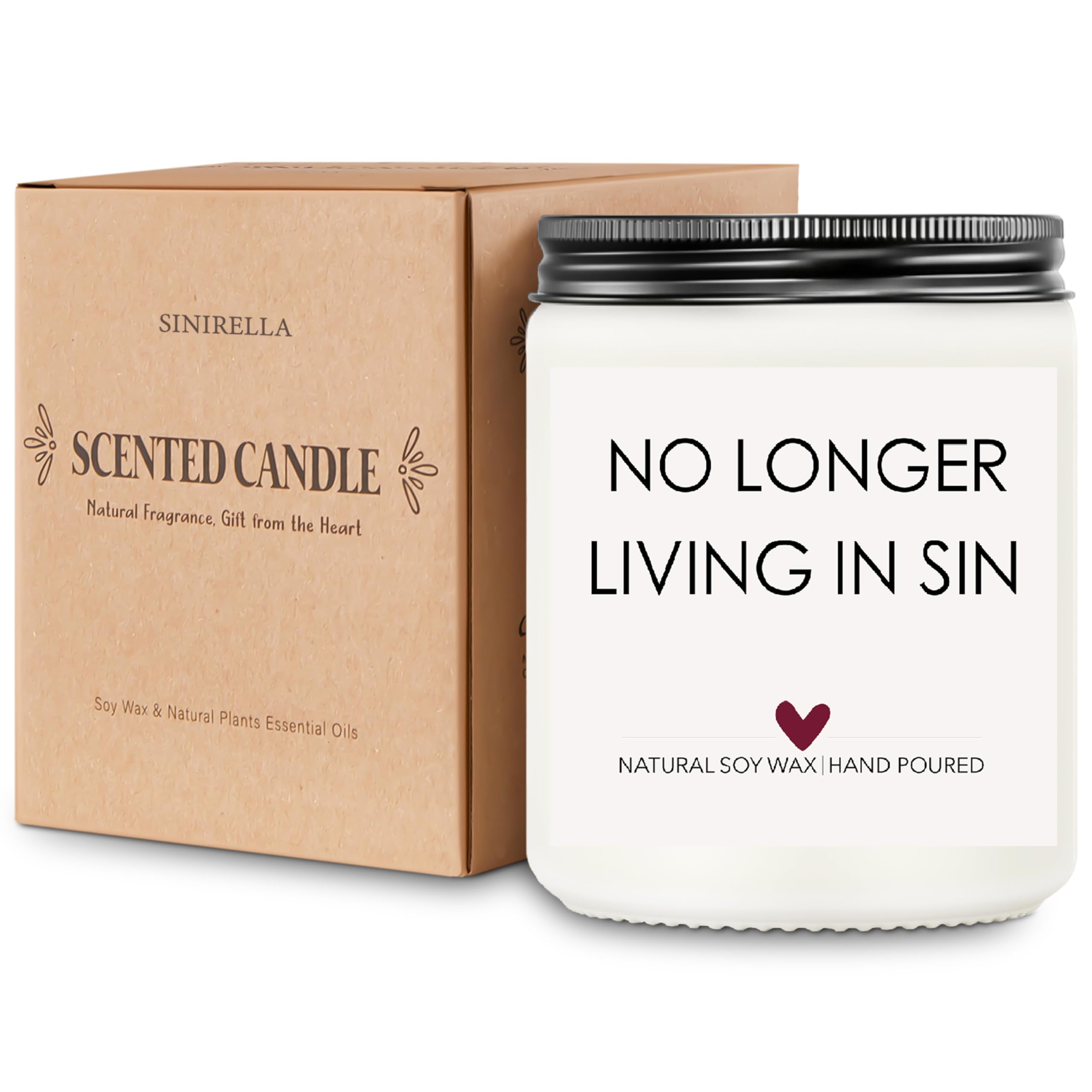 Reusable frosted jar candle 7 oz