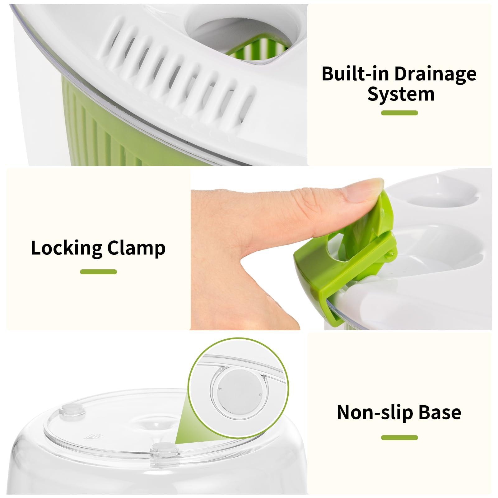 Fruit and vegetable washer with mesh basket