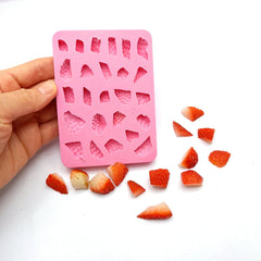 Fruits silicone mold for realistic fruit shapes