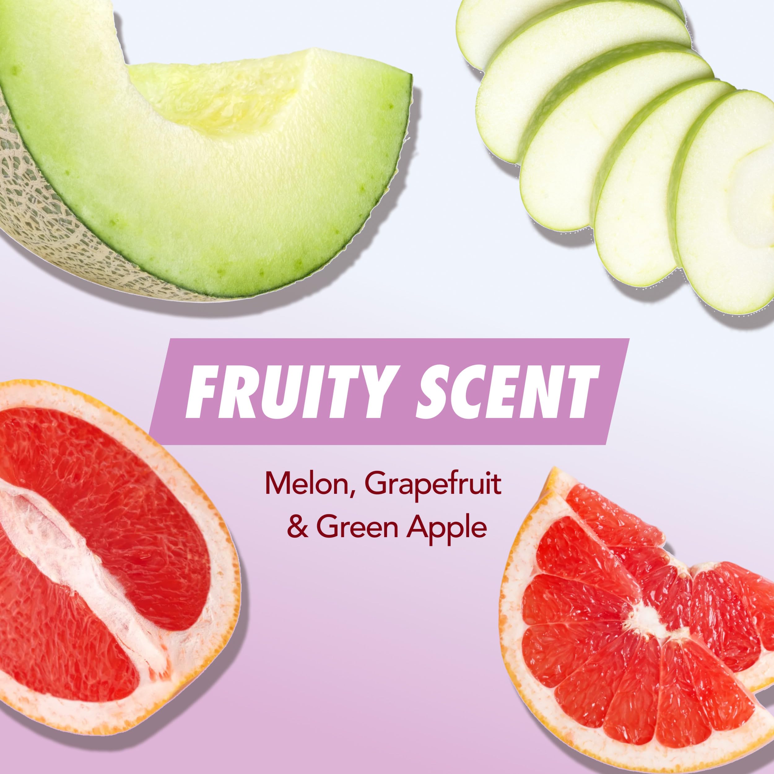 Fruity scent notes melon grapefruit green apple