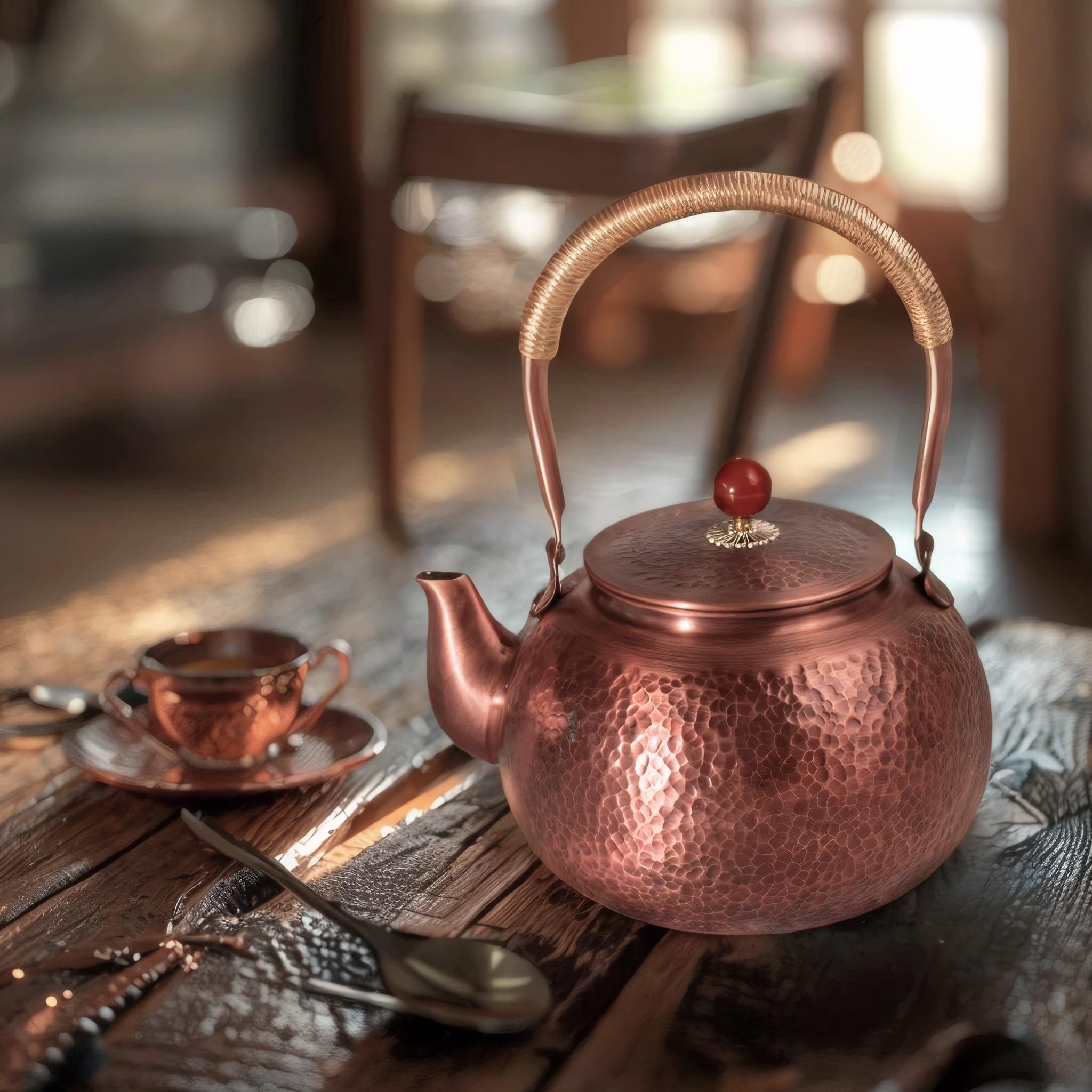 frymmx handcrafted copper tea kettle 1500ml packaging
