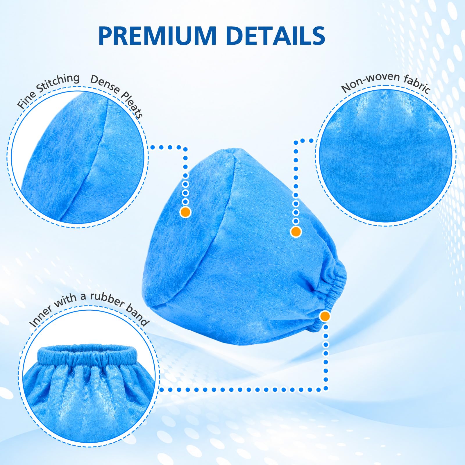 Cloth filter bag for Vacmaster and Armor All models 10 pack
