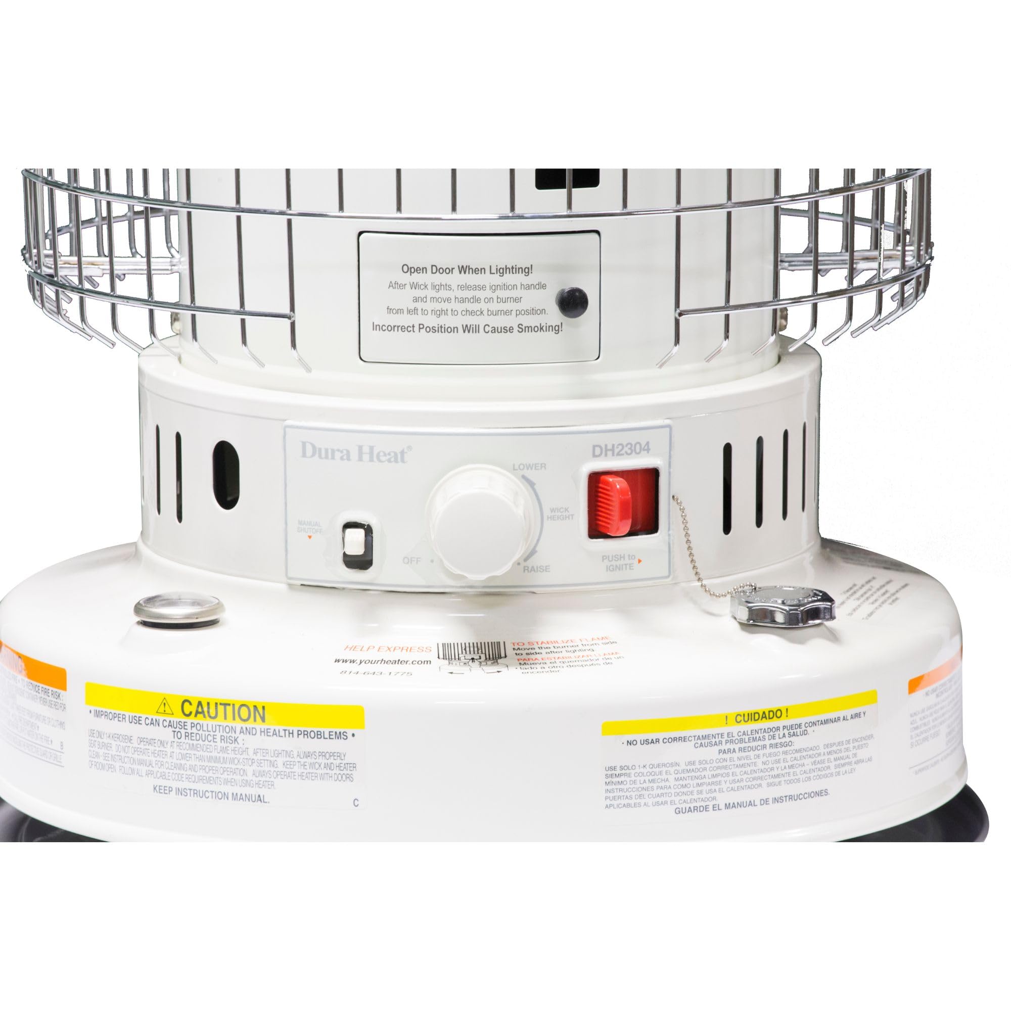 1.9 gallon fuel tank kerosene heater Dura Heat image