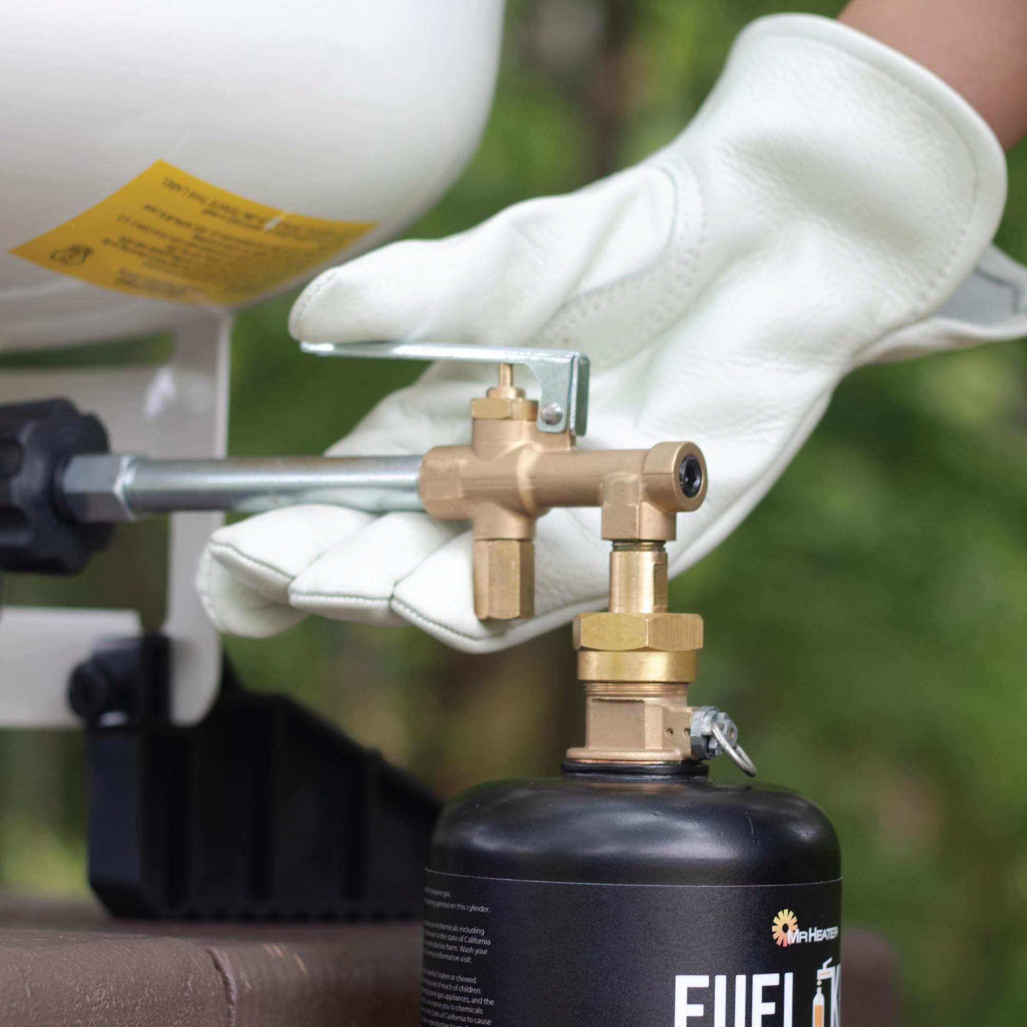 60 second refill process for Fuel Keg kit