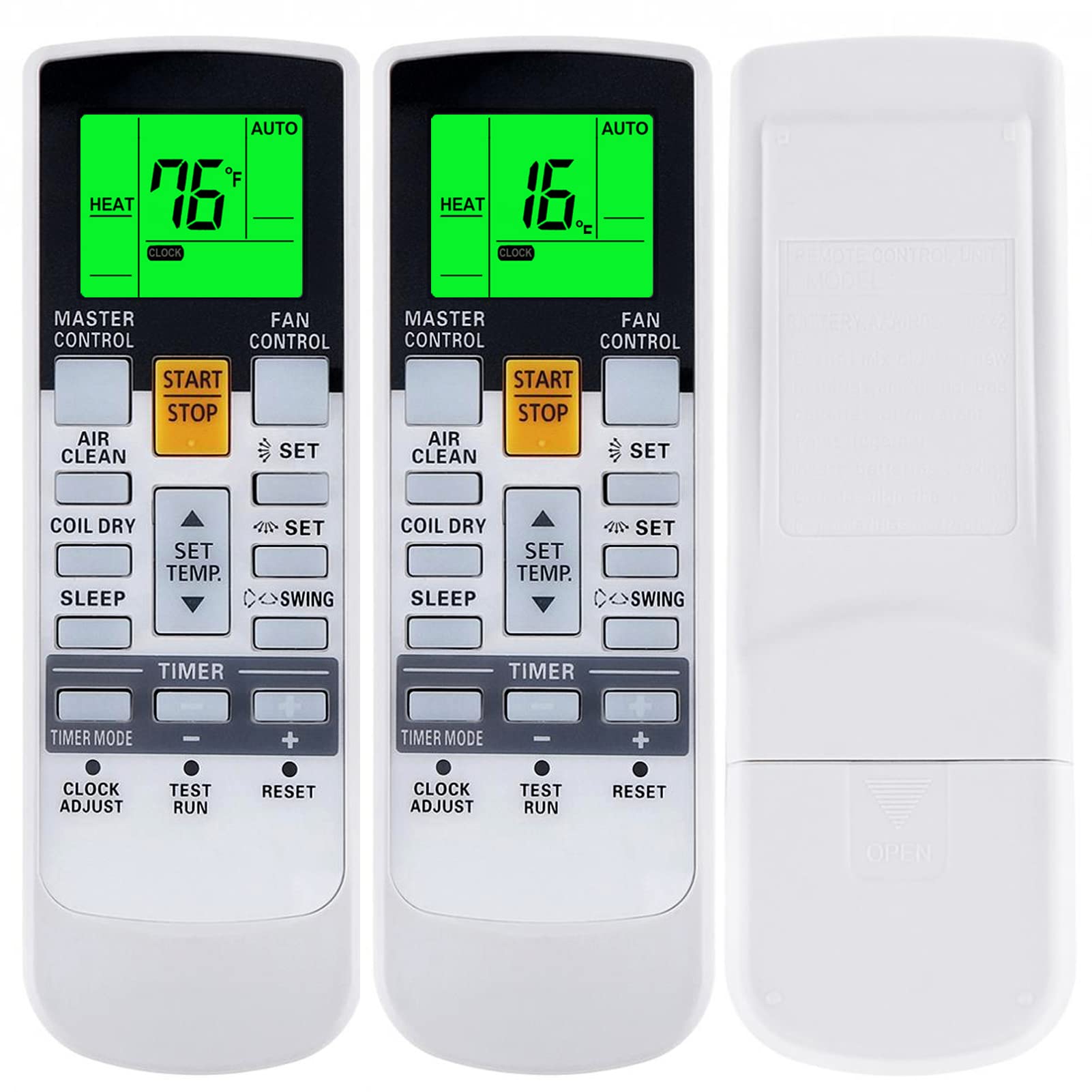 Ar-Ry4 Fujitsu remote replacement on product box