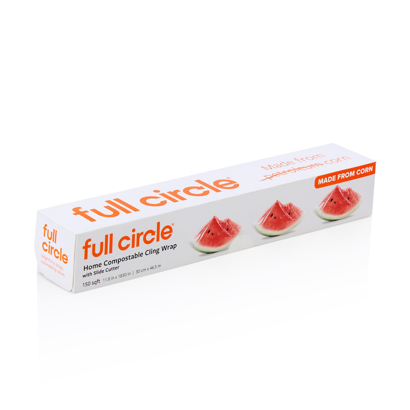 Full Circle compostable cling wrap 150 sq ft pack