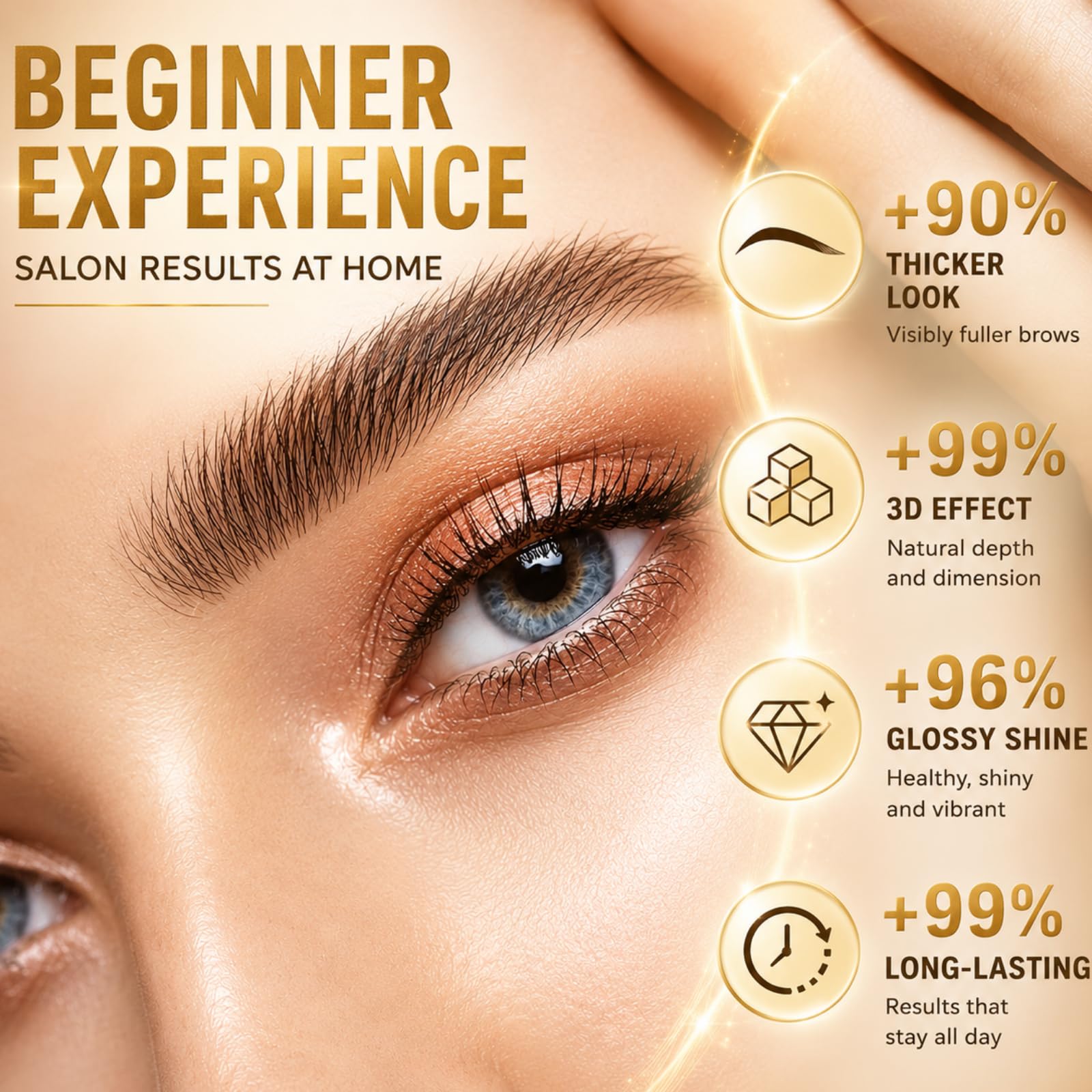 Beginners and professionals brow lamination at home
