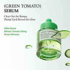 67% green tomato extract shown in serum