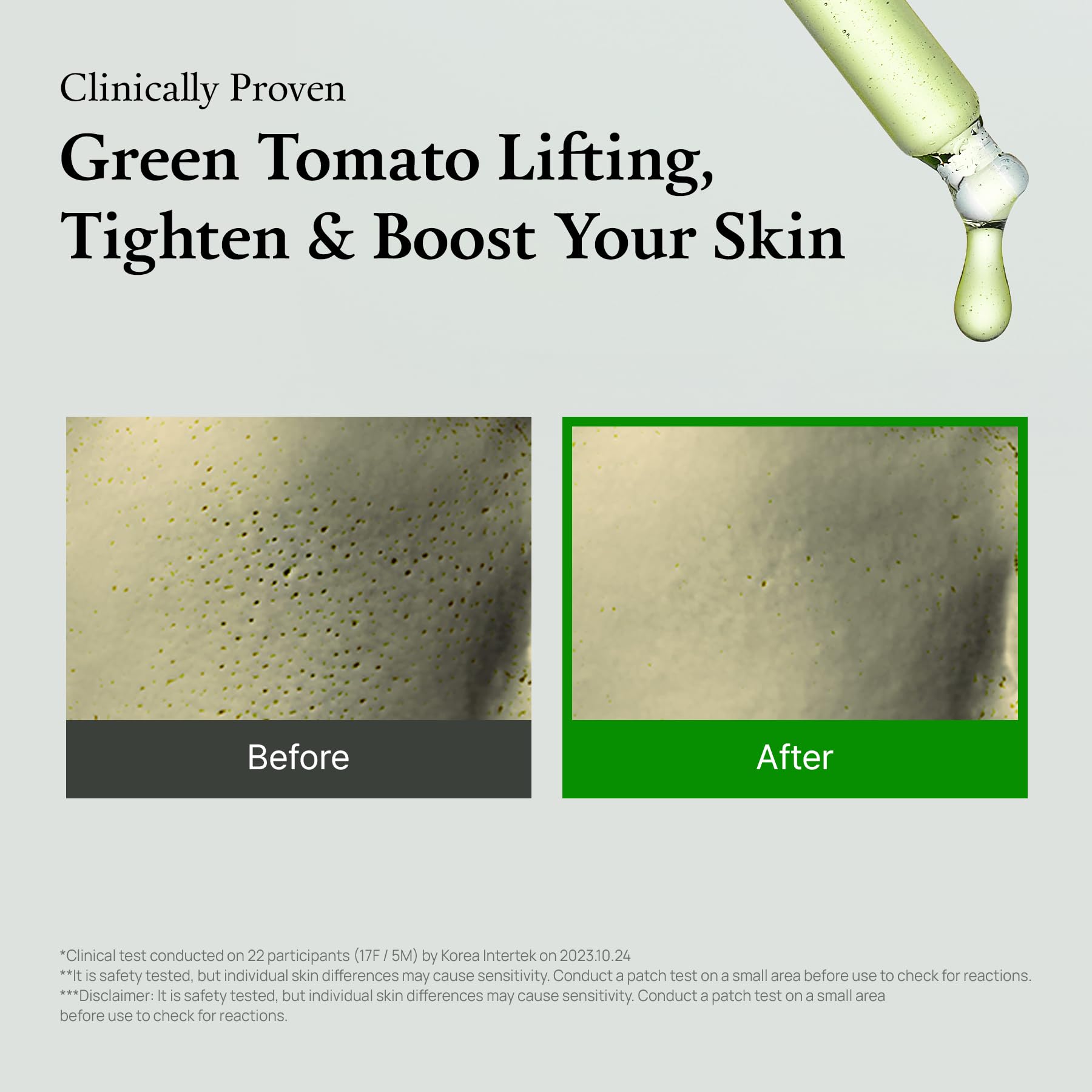 Elasticity enhancement focus in the serum