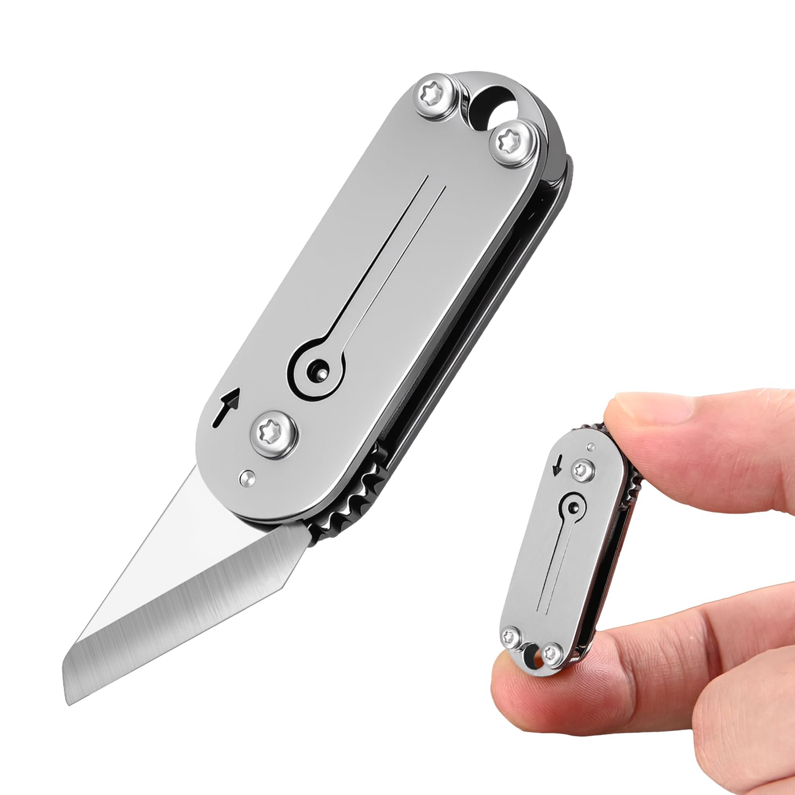 FUNBRO EDC Small Pocket Knife compact keychain knife design