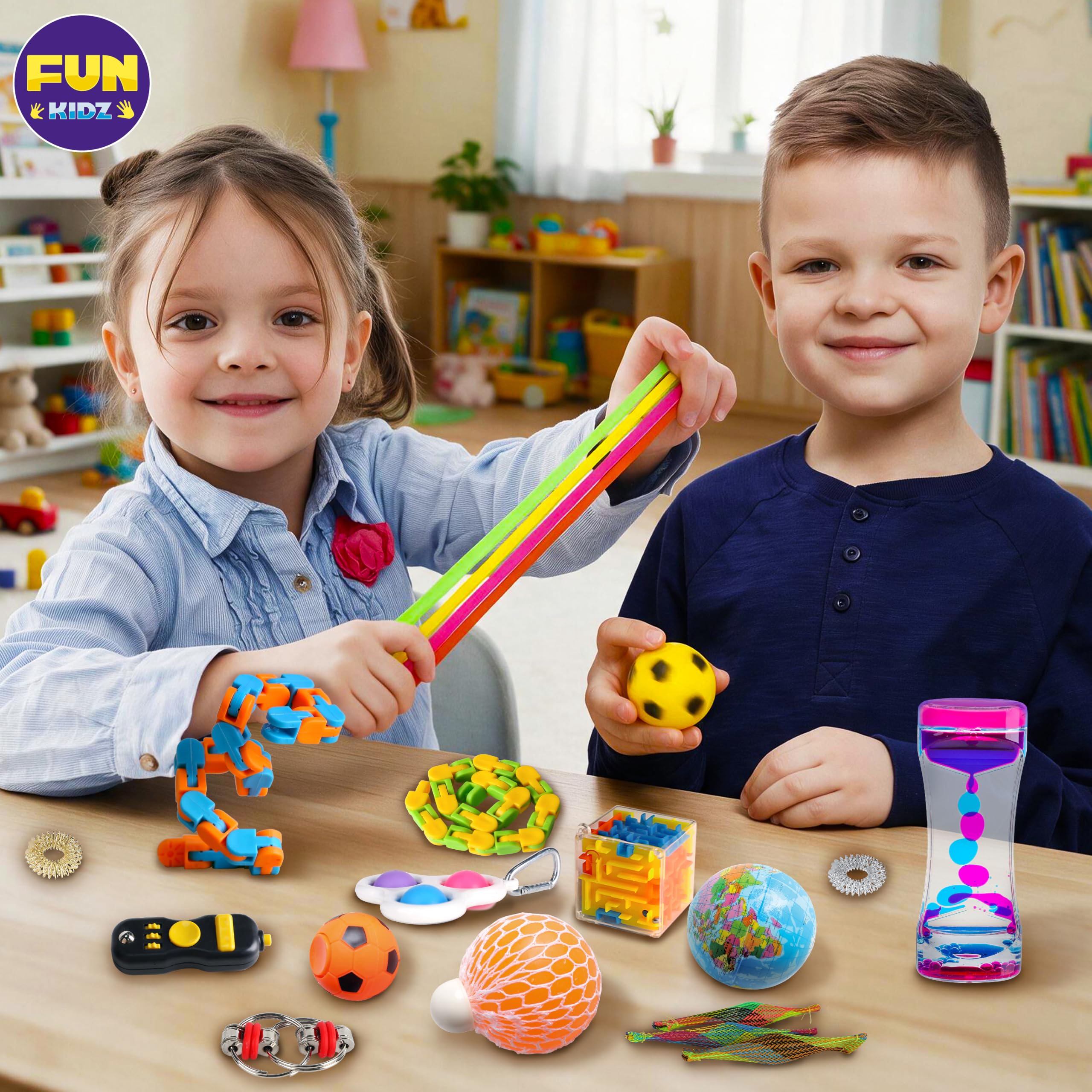 Multi-use sensory gifts suitable for classroom rewards
