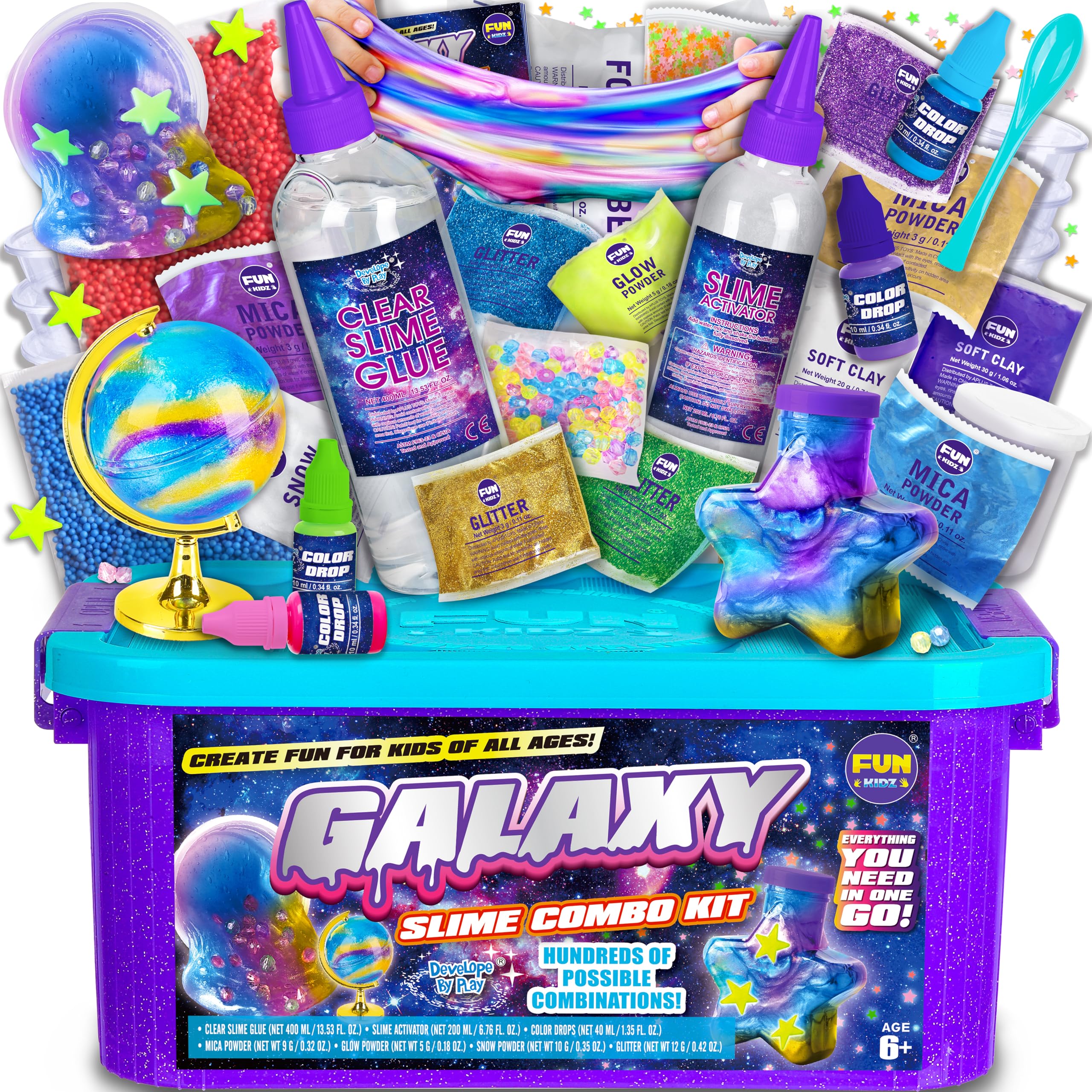 funkidz ultimate metallic slime making kit product image