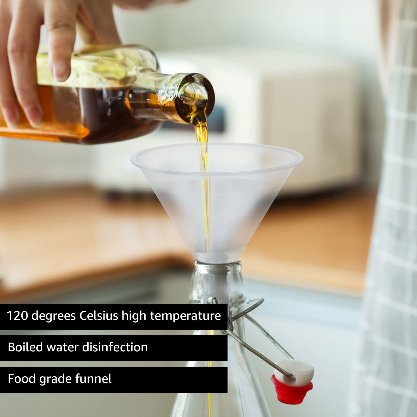 lab bottle funnels product image