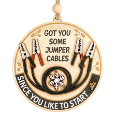 Funny Christmas Ornaments product display on tree