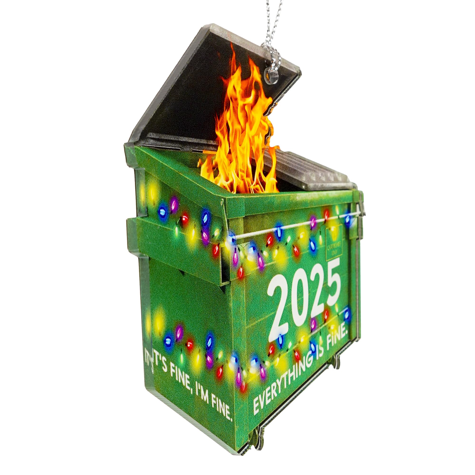 Funny Christmas Ornaments featuring vibrant colors and artistry