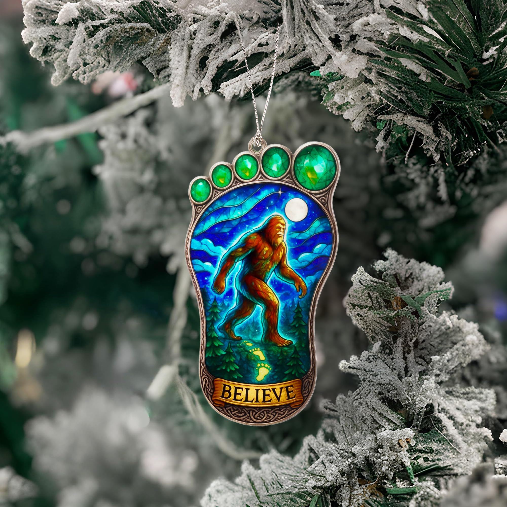 Ready to gift funny Christmas ornament in box