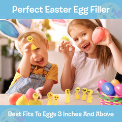 Assorted funny face jumping poppers for parties image