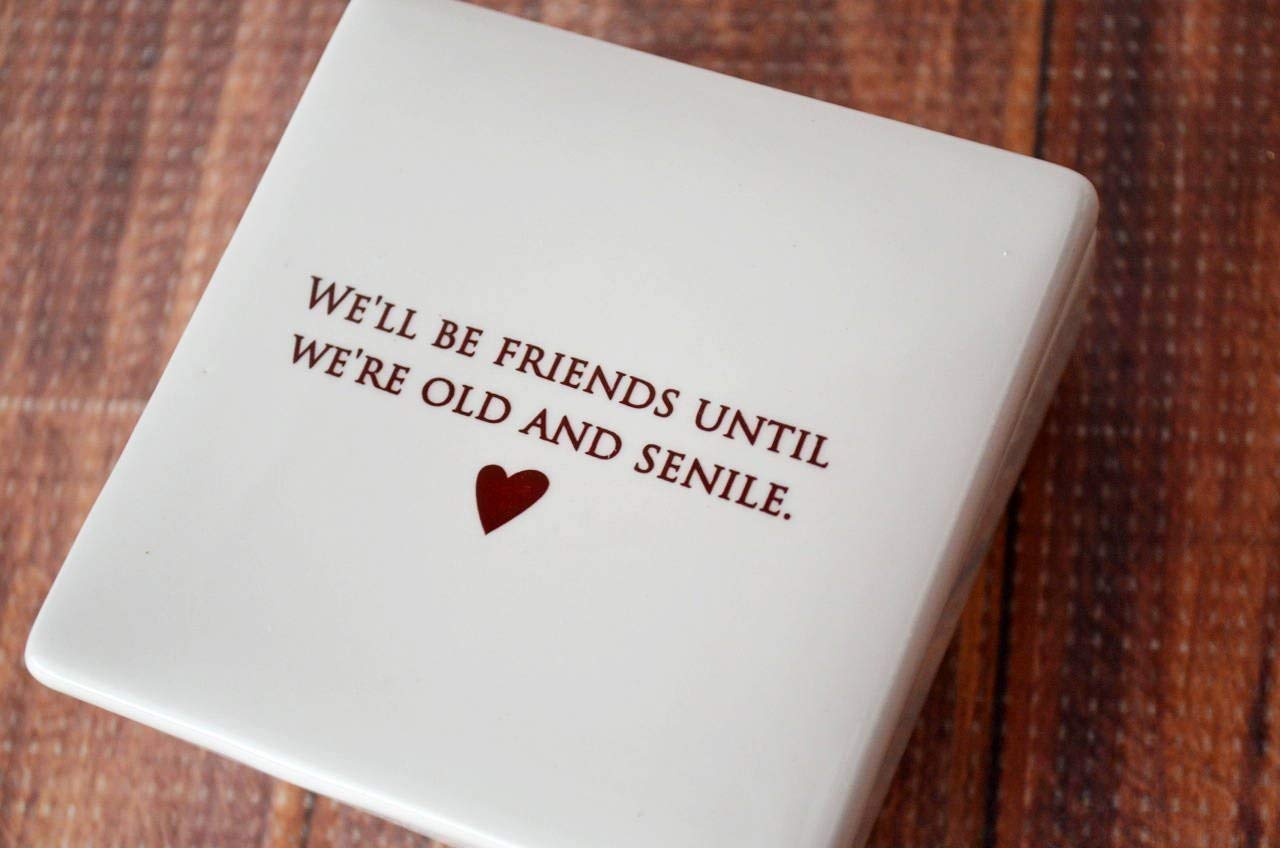 Inside reads Then we’ll be new friends