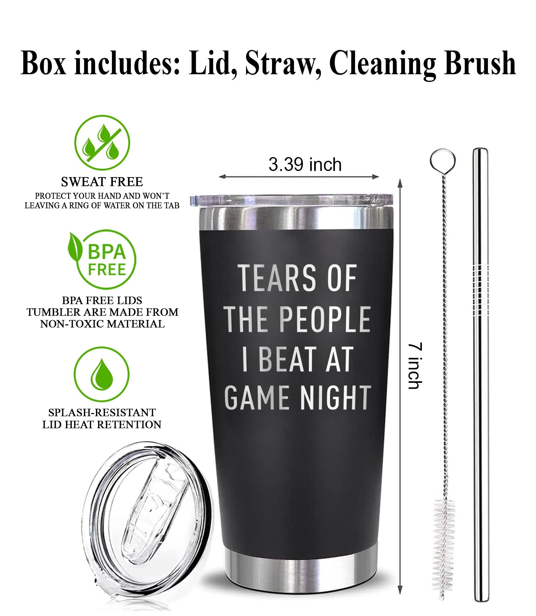 Funny Game Tumbler gift for gamer product image