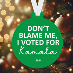 Funny political Kamala Harris ornament keepsake gift
