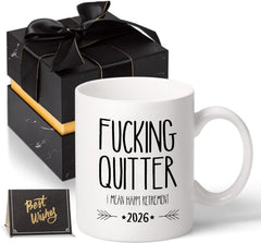 Funny Retirement Gifts 11oz mug suitable for men and women