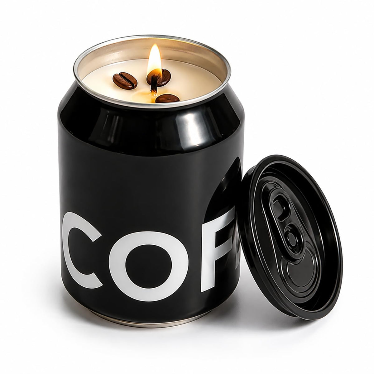 Funny White Elephant Gifts coffee can scented candle 8.2 oz soy wax