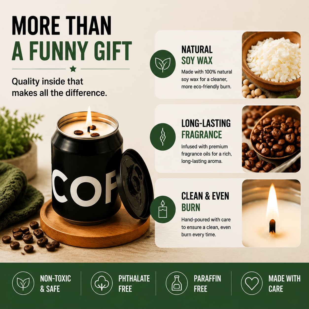 Gift for coffee lovers suitable for White Elephant exchanges
