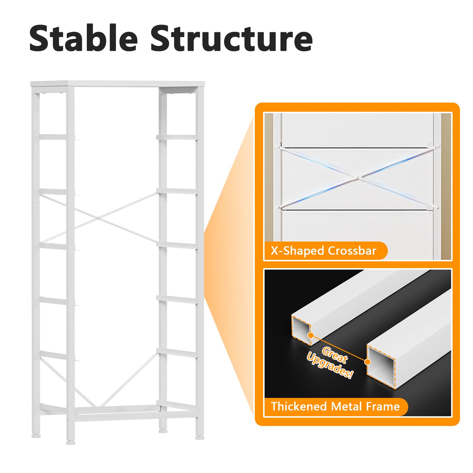 Hardware and assembly instructions included for Furnulem dresser