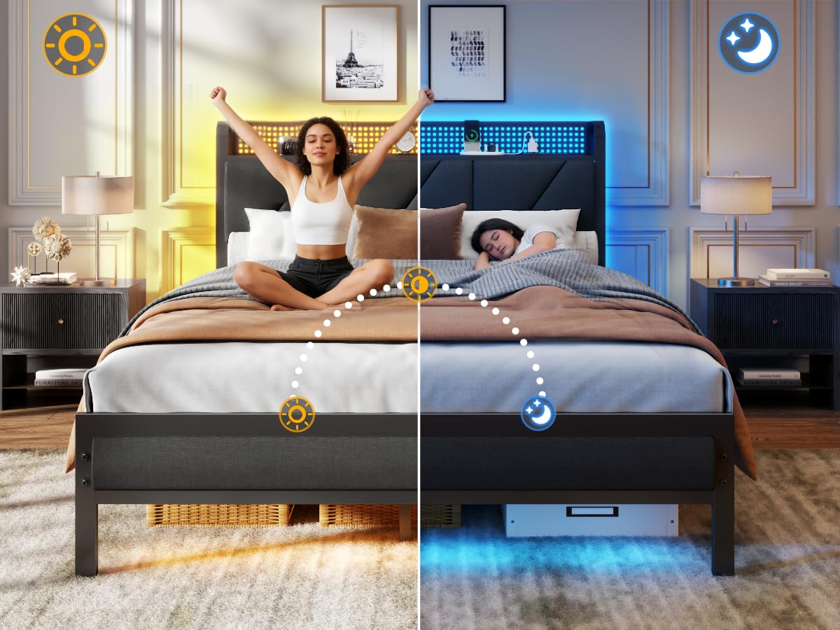 Supports mattresses or box springs up to 14 inches height