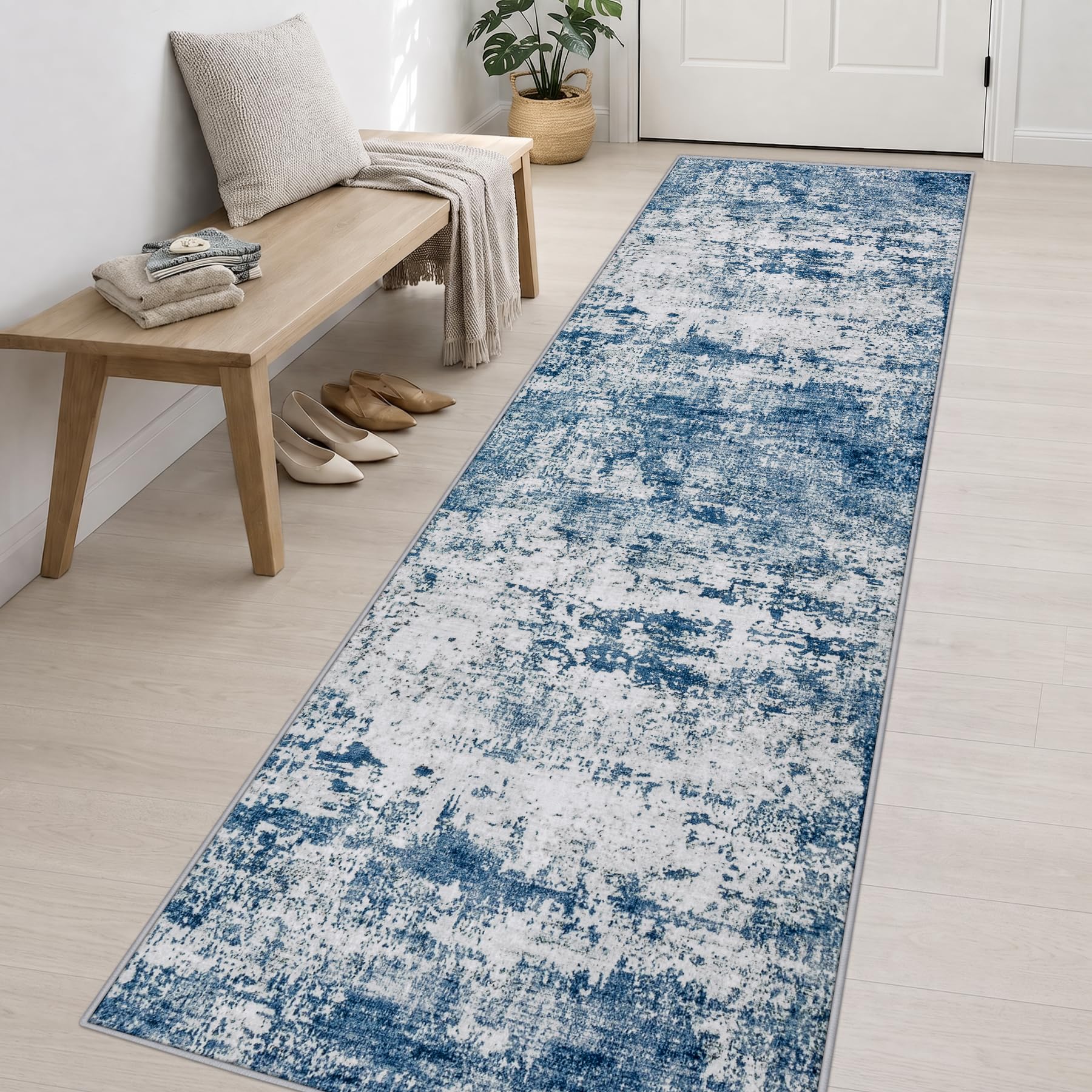 Non-slip backing on FXRHLP 3x14 rug