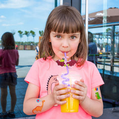 Straws size 10.5 inches tall with 0.23 inch diameter