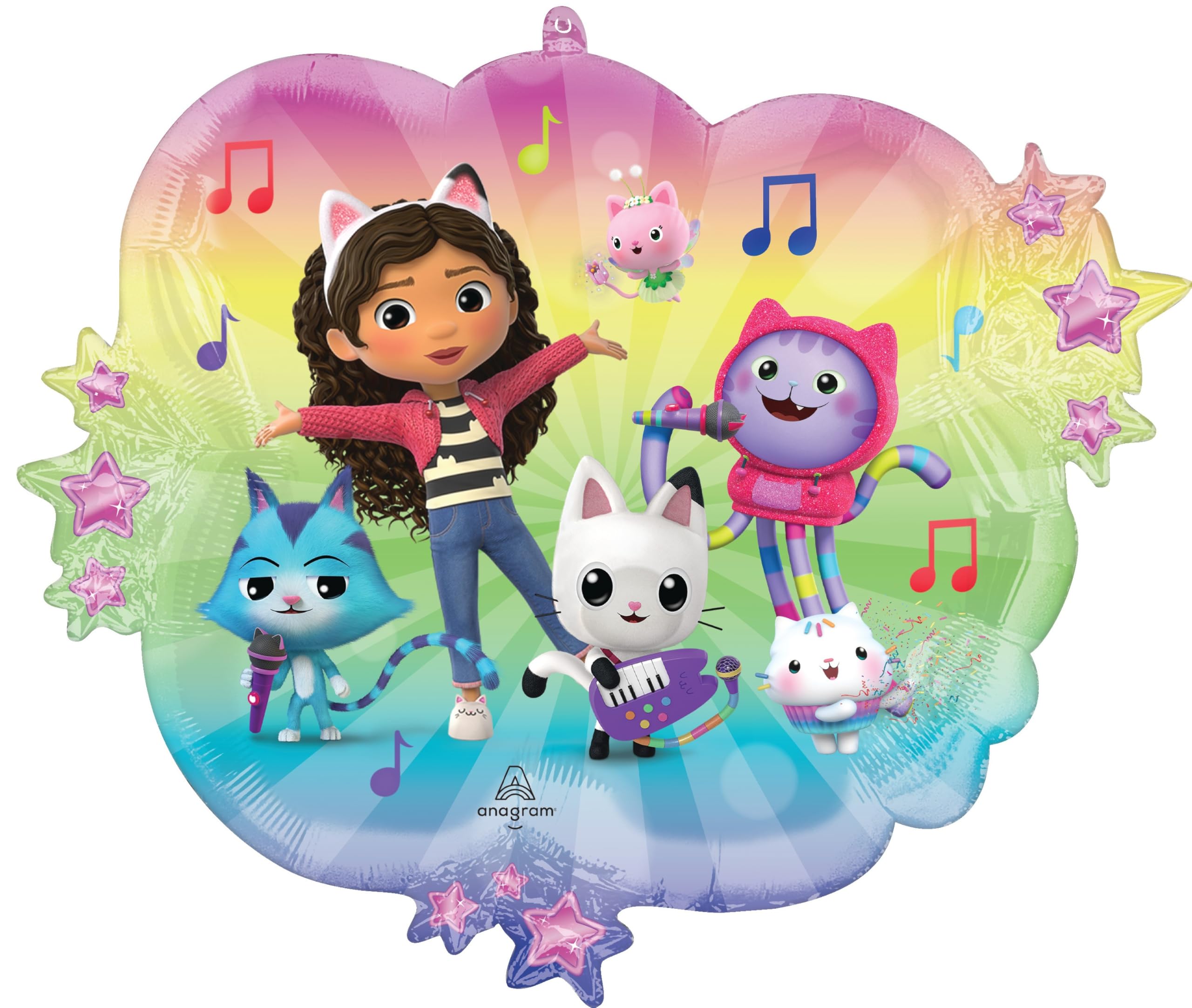 gabby 17 inch round foil balloons