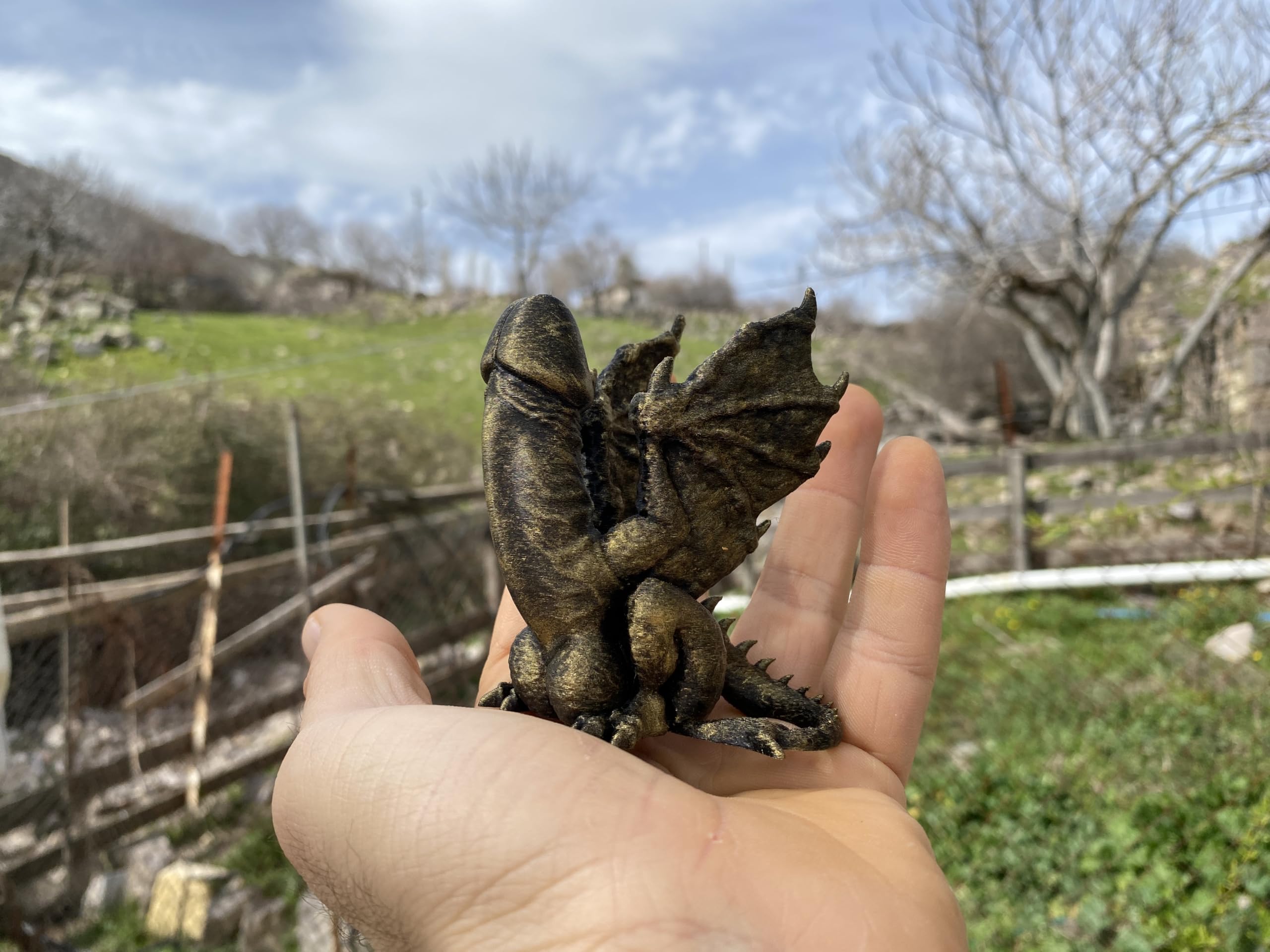 Gag gift for dragon lovers suitable for desks