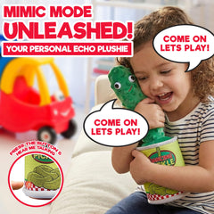 Gagster dance party pickle plush in play setting