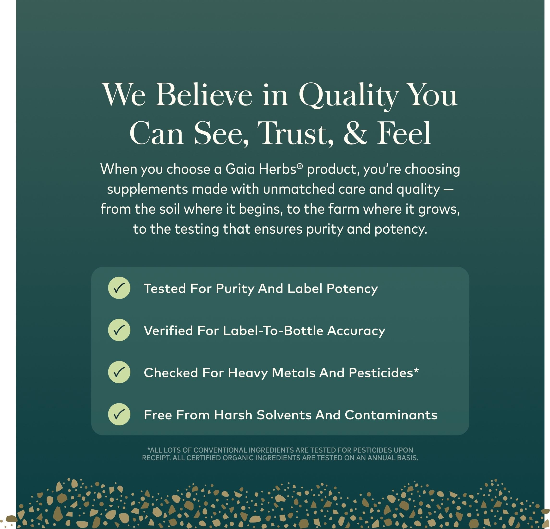 Calming sleep formula with valerenic acids 1.8 mg Gaia Herbs