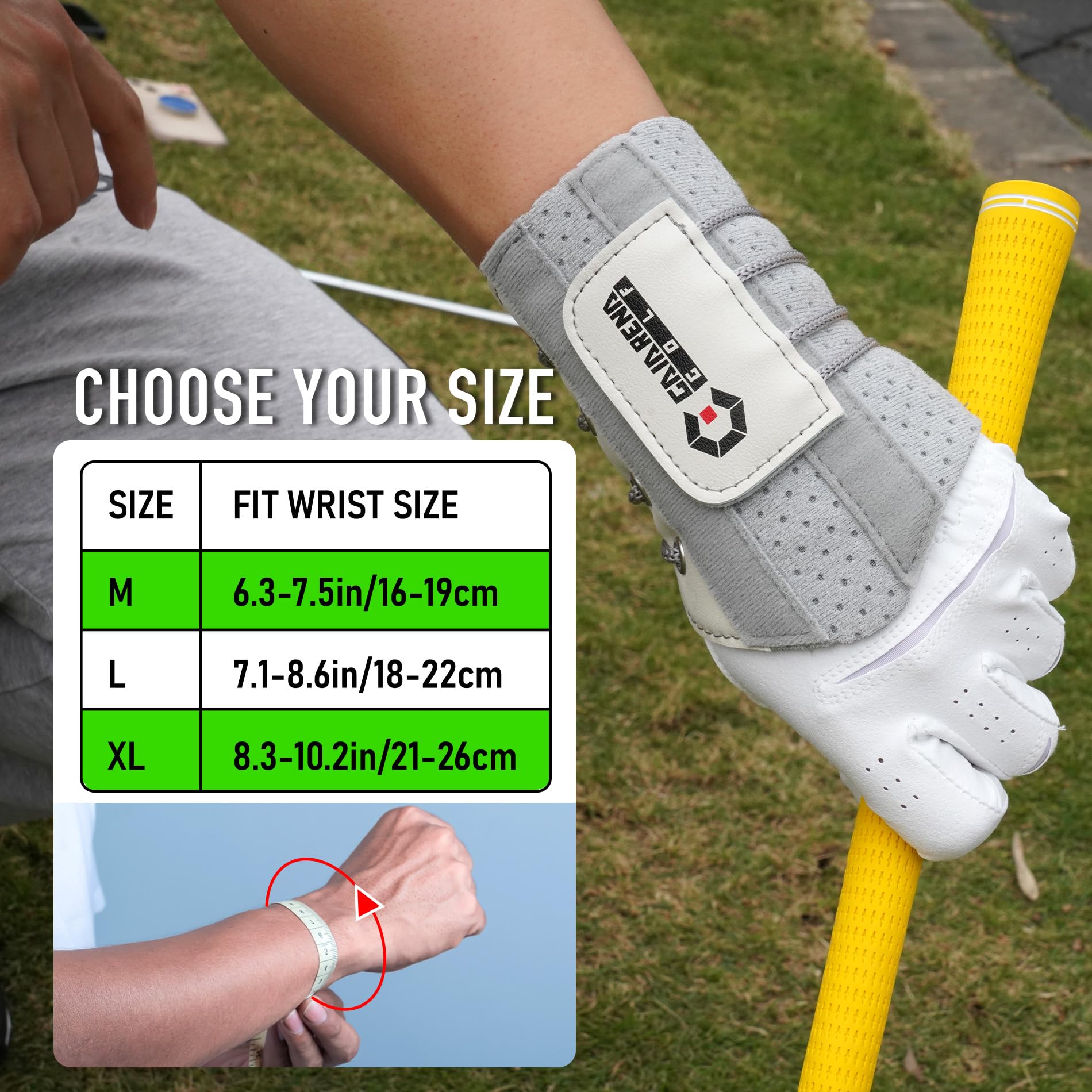 GAIARENA patent pending wrist hinge brace