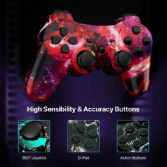 PS3 wireless controller pair compatible with Pro and Slim