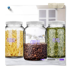 Food safe plastic lid for gallon jars