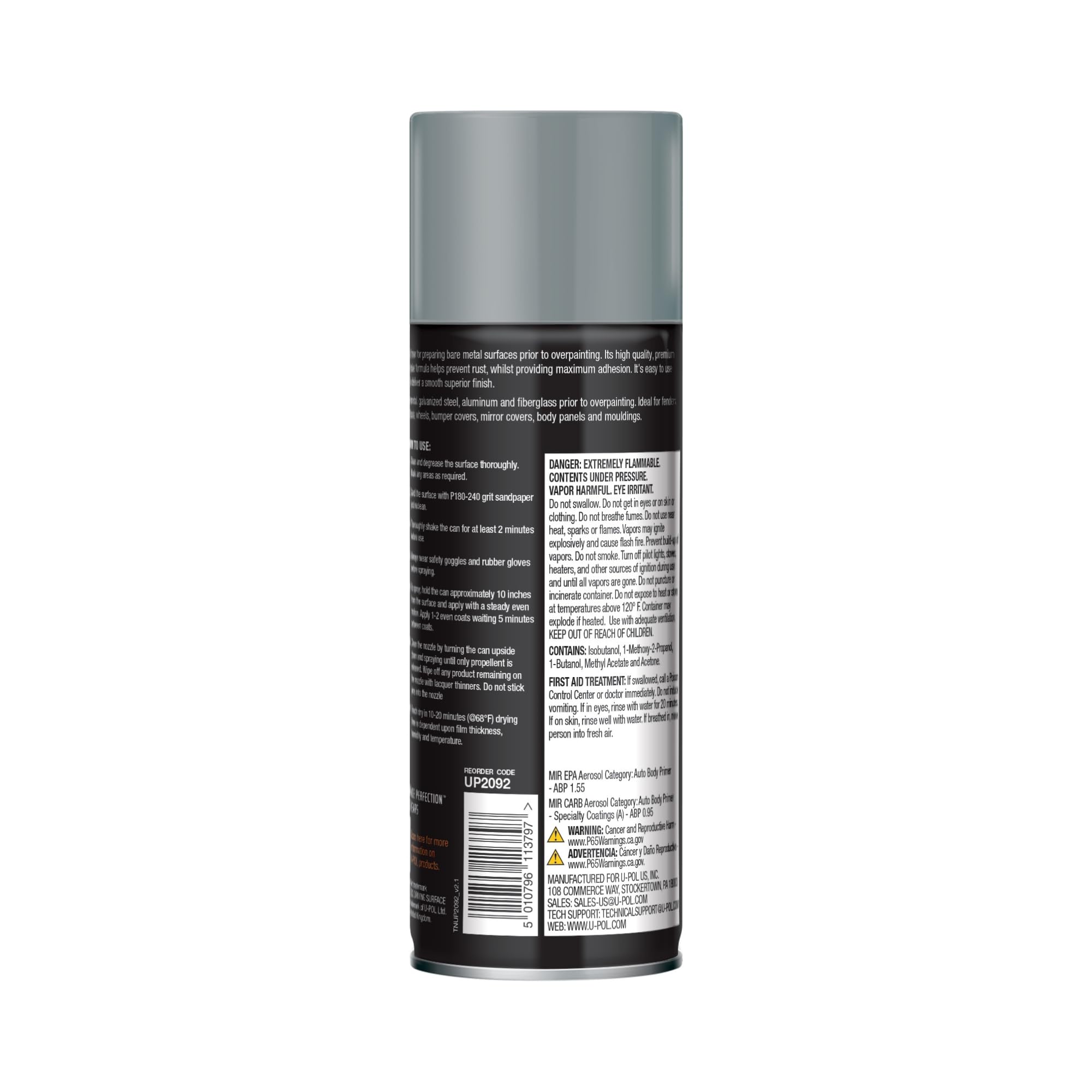U-POL RAPTOR branded primer product usage