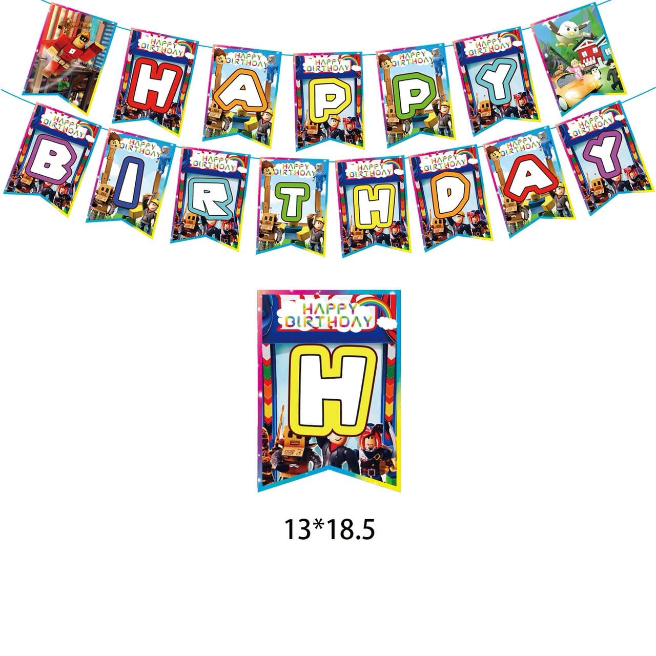 Game themed party decorations for indoor events