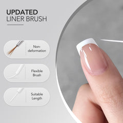 GAOY 2pcs pack gel nail polish set for home use