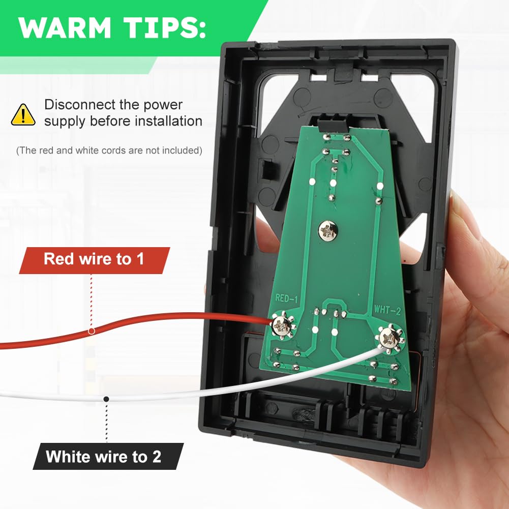 Keypad compatible with green learning button safety+ models