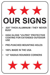 Garage wall decor sign suitable for man cave and office