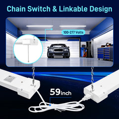 etl certified hykolity led shop light 4ft
