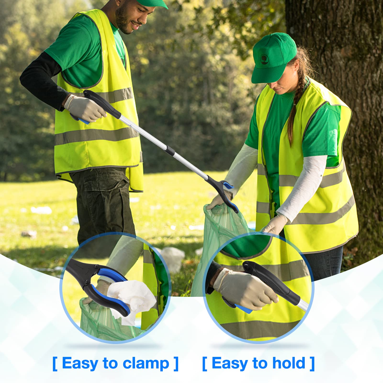 trash picker for elderly care and safe retrieval