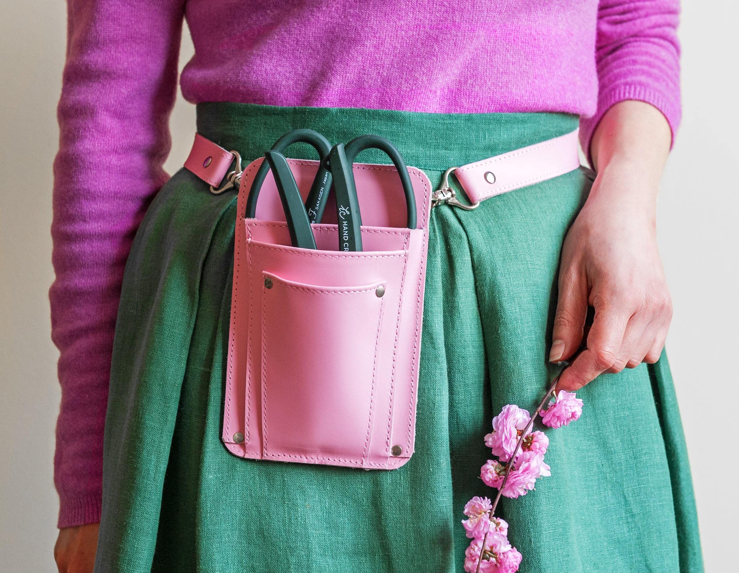 Garden belt for women close up view